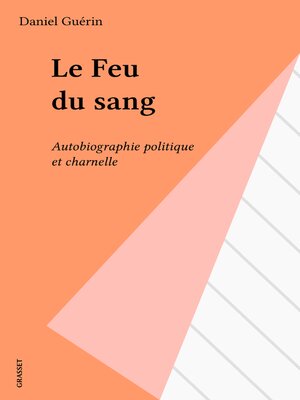 cover image of Le Feu du sang